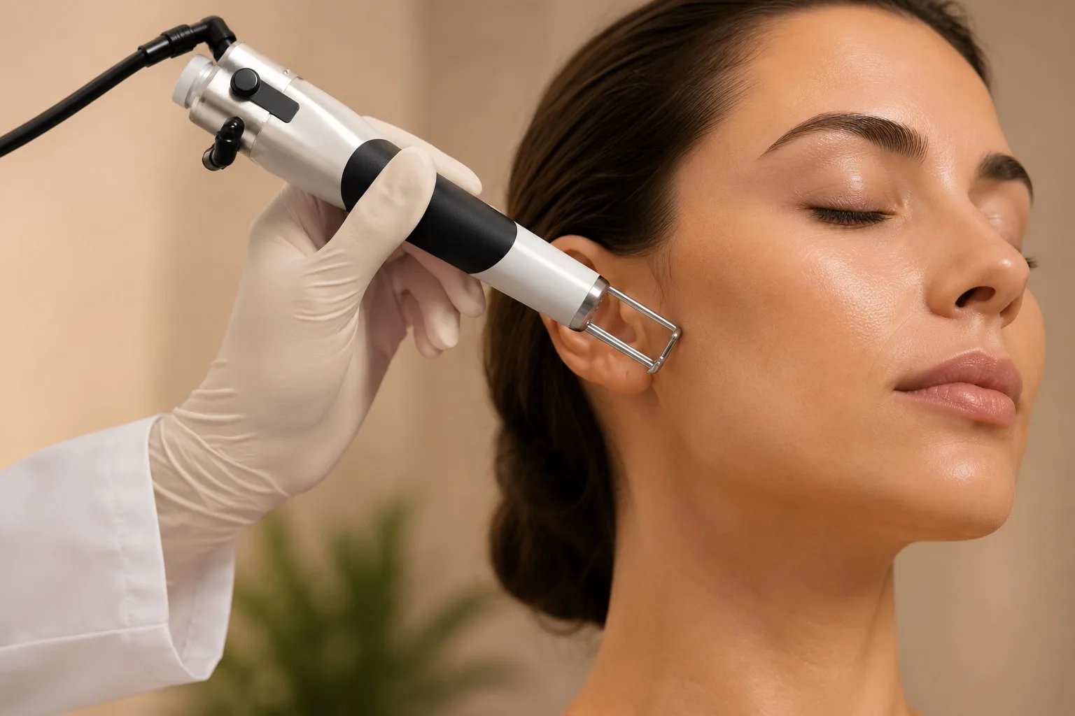 Piattaforma laser multifunzionale progettata per trattamenti dermatologici ed estetici mirati e personalizzati.